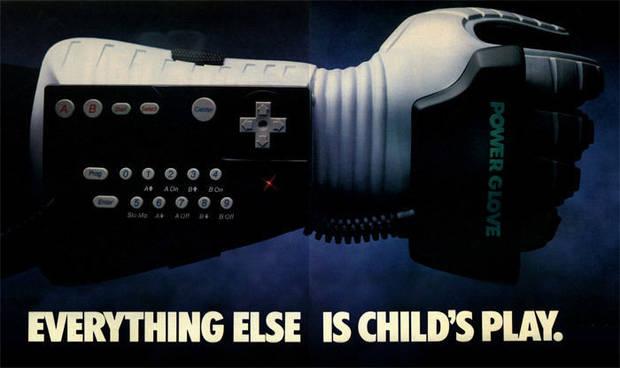 Power Glove, el peculiar mando que se lanz� para la Nintendo Entertainment System.