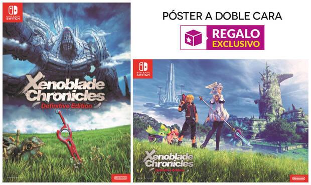 GAME detalla los regalos por la reserva de Xenoblade Chronicles: Definitive Edition Imagen 2