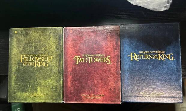 DVDs de El Se�or de los Anillos