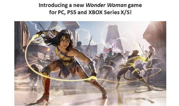 Artes filtrados del juegos de Wonder Woman