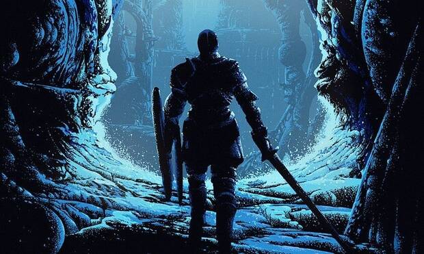 Dark Souls. Ilustración de Kilian Eng.