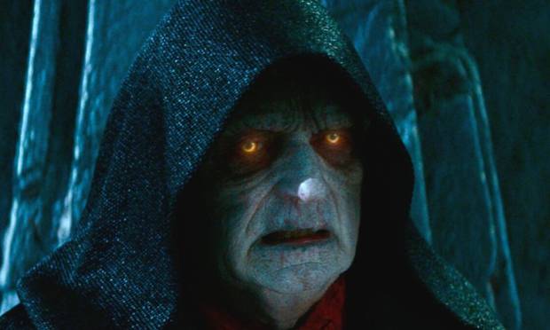 El Emperador Palpatine en el Episodio 9