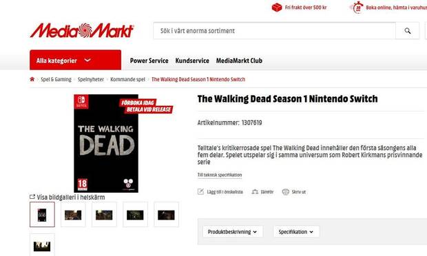 Las dos primeras temporadas de The Walking Dead podran llegar a Switch Imagen 2