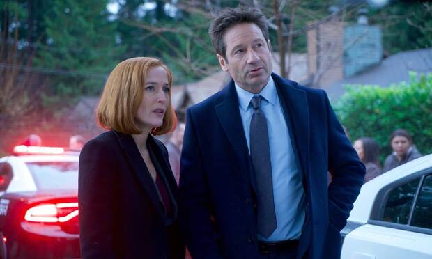 Gillian Anderson y David Duchovny