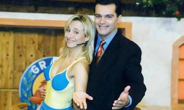 Mar Regueras con Ram�n Garc�a en el Grand Prix