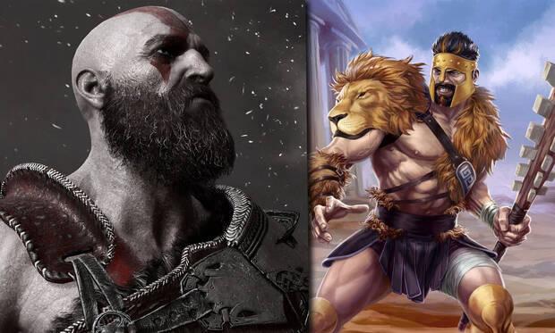 Parecidos entre Kratos y Heracles