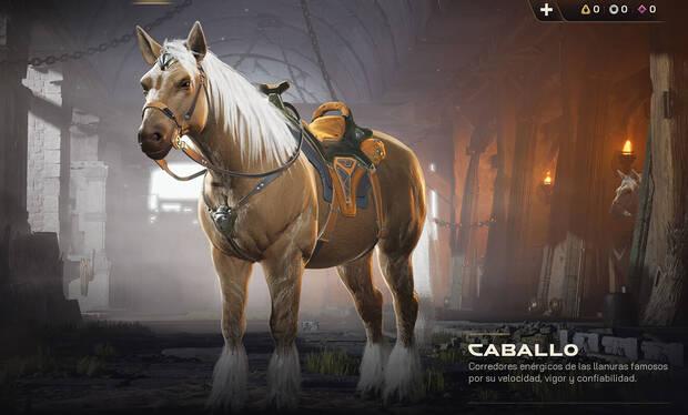 Highguard - Tipo de montura Caballo