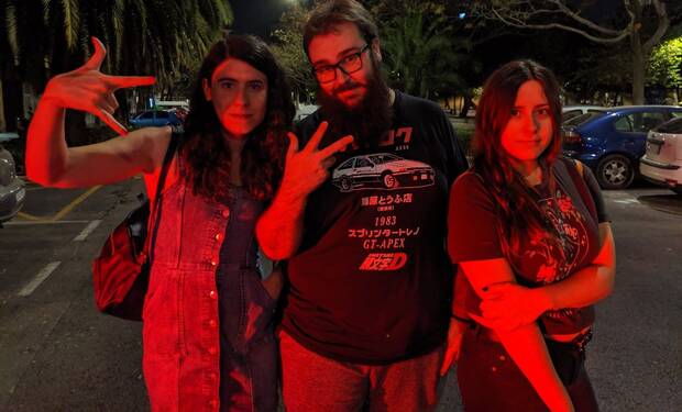 Paula Ruiz, Jordi de Paco y Marina Gonz�lez, el equipo de Deconstructeam.