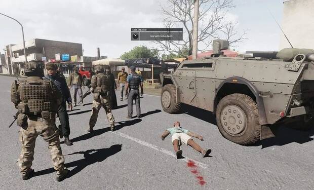 El mod bélico Guilt & Remembrance permite disparar a civiles y nos castiga Imagen 3