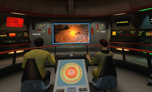Pilotar la Enterprise original es un sue�o hecho realidad para los fans de la franquicia.