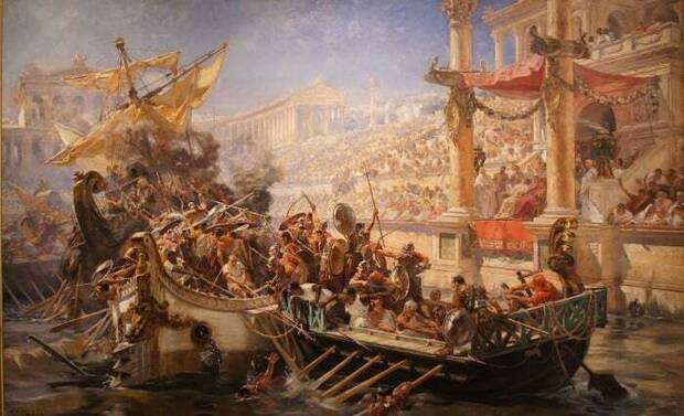 Naumaquia Coliseo Roma