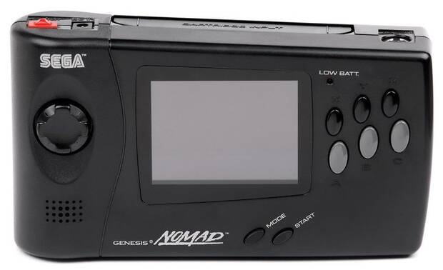 SEGA Nomad (1995), una Mega Drive portátil.