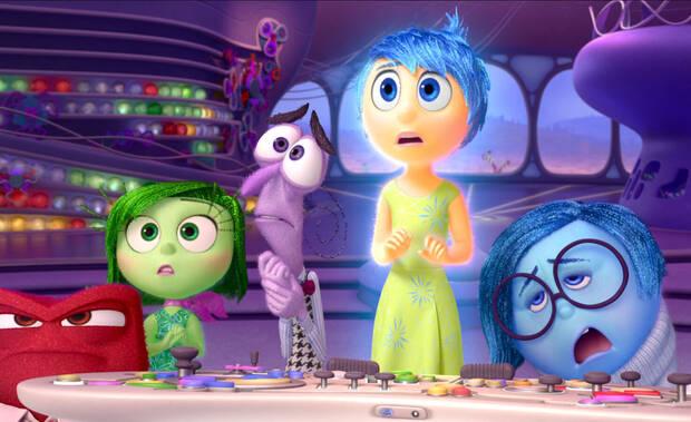 Mejores pelculas de animacin 3D - Del revs (Inside Out)