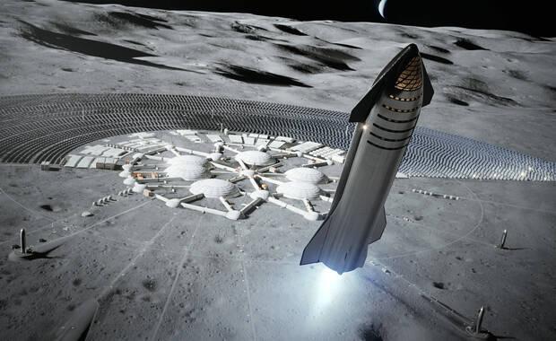 Space X Moon