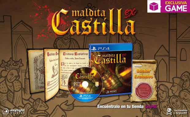 GAME venderá en exclusiva la edición física de Maldita Castilla EX para PS4 Imagen 2
