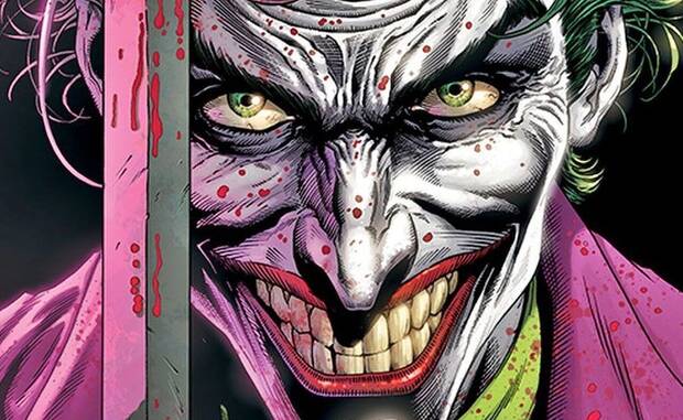 Vi�eta con una de las representaciones de el Joker, el archienemigo de Batman