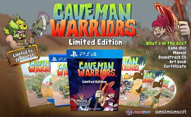 Caveman Warriors contar con una edicin fsica limitada para PS4 Imagen 2