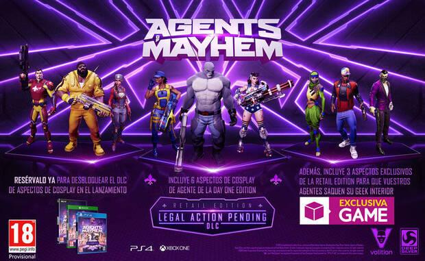 GAME vender una edicin exclusiva para Agents of Mayhem  Imagen 2