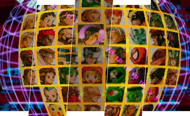 Algunos de los filtros que imitan la imagen de una pantalla arcade. Hay más para elegir, pero también puedes optar por una imagen limpia.