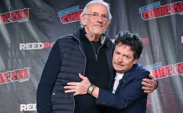Michael J. Fox y Christopher Lloyd