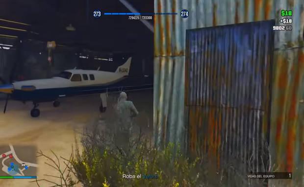 GTA Online - Fuga de prisión - Avión