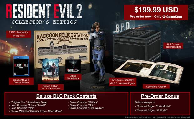 Capcom presenta la edicin para coleccionistas de Resident Evil 2 Remake Imagen 2