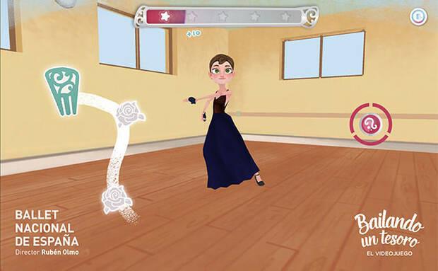 'Bailando un Tesoro', un juego de ritmo del Ballet Nacional de España en el que Fernández Vara trabajó con la Universidad Complutense.