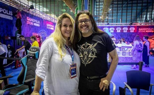 John y Brenda Romero participaron en Gamepolis 2019.