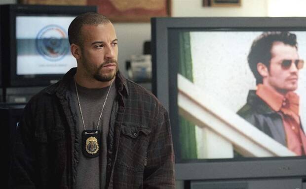 Fotograma de la pel�cula Diablo con Vin Diesel interpretando al agente Sean Vetter