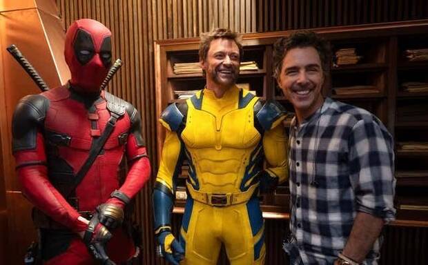 Deadpool y Lobezno con Shawn Levy