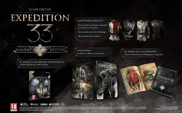 Edición coleccionista de Clair Obscur: Expedition 33