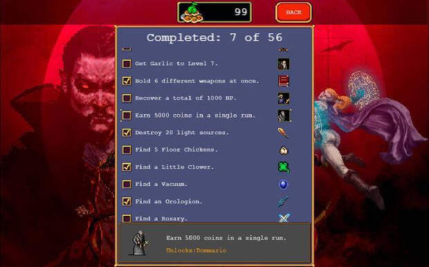Los desafíos no sólo nos premian con logros, sino que además desbloquean nuevo contenido que amplía la experiencia de juego.