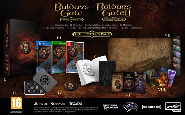 Ya a la venta las Ediciones Coleccionista de Baldur's Gate y otros juegos de D&D Imagen 2