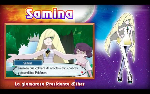 Samina Fundación Aether Pokémon Sol y Luna