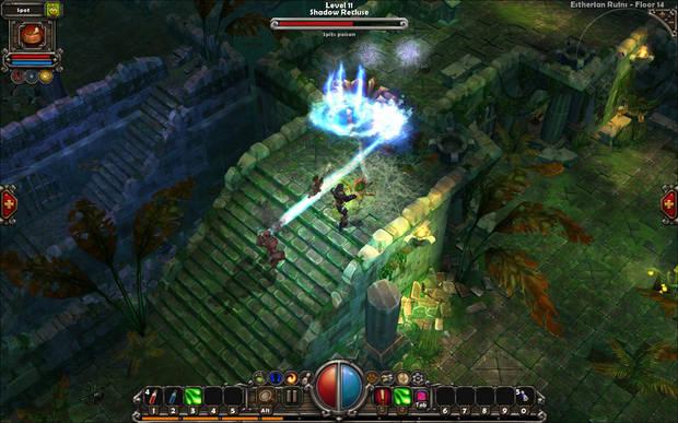 Captura de Torchlight en PC.