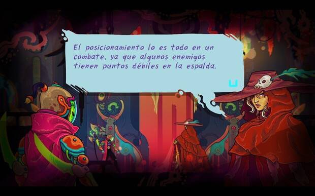 Hay algunos tutoriales, pero en general es un juego que nos deja descubrir todo por nosotros mismos.