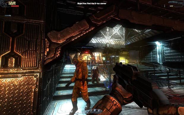 Los zombis nos acosar�n constantemente en todos y cada uno de los niveles de Dead Effect.