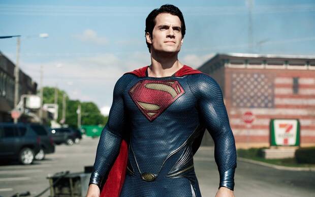 El hombre de acero de Henry Cavill