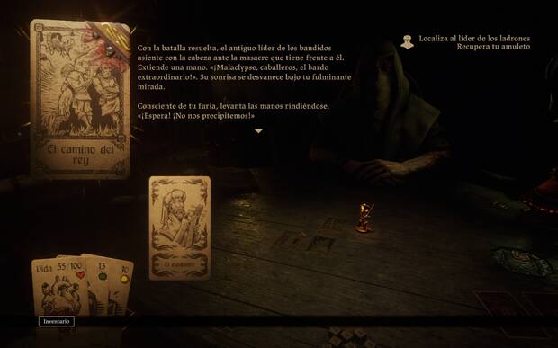 El dise�o de las ilustraciones de las cartas, la traducci�n, el ambiente� Todo el apartado visual en el juego es excelente.