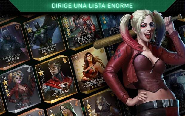 As es la versin para dispositivos iOS y Android de Injustice 2 Imagen 3