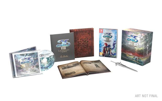 Ya se puede reservar la edicin especial de Ys VIII para Switch Imagen 2