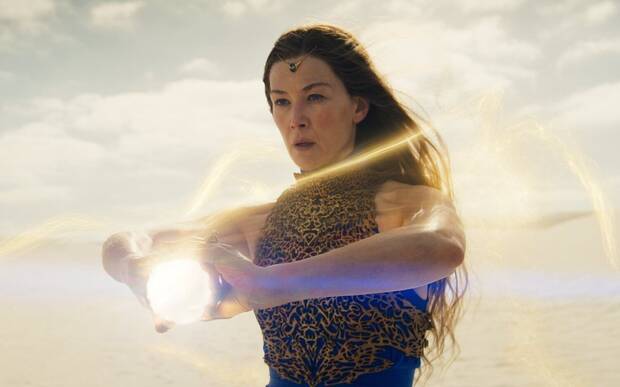 La rueda del tiempo y Rosamund Pike