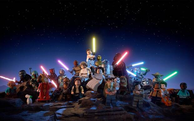 Imagen promocional de Lego Star Wars: La saga Skywalker