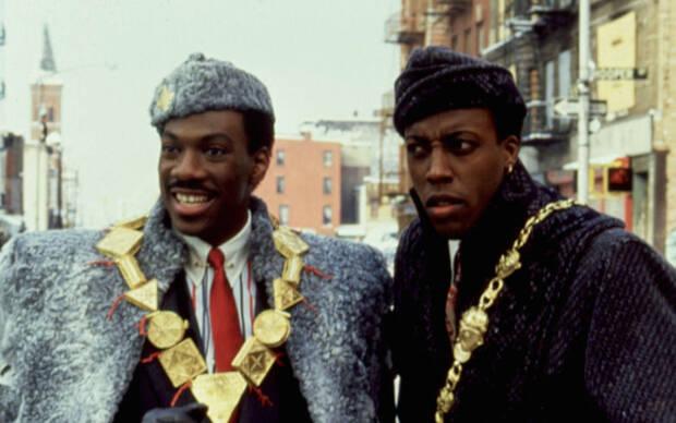 El pr�ncipe de Zamunda con Eddie Murphy y Wesley Snipes