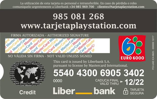 PlayStation Espaa presenta la tarjeta PlayStation Liberbank Imagen 3