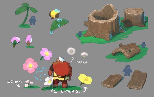 Diseños de Vaello para 'Arise'.