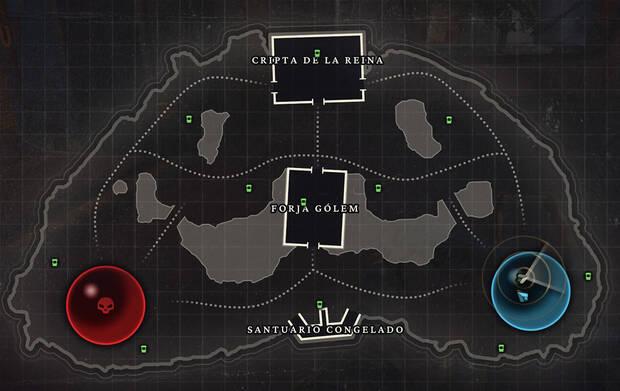 Highguard - Detalles del mapa y zonas de Cumbre