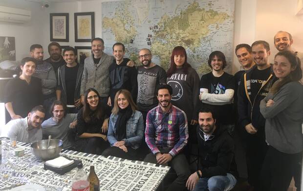 El equipo de Mediatonic en Espacio Mutante.