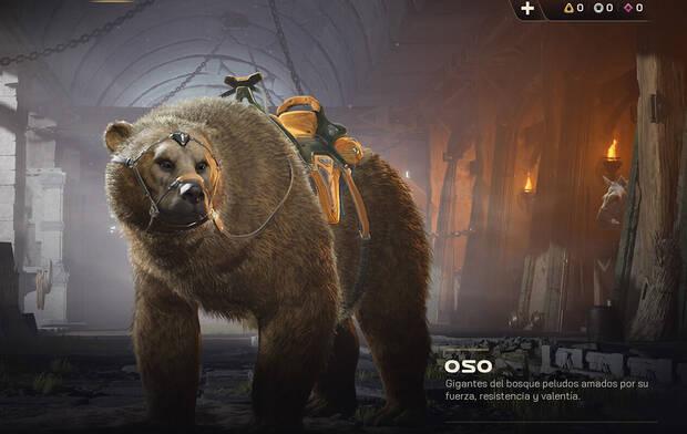 Highguard - Tipo de montura Oso