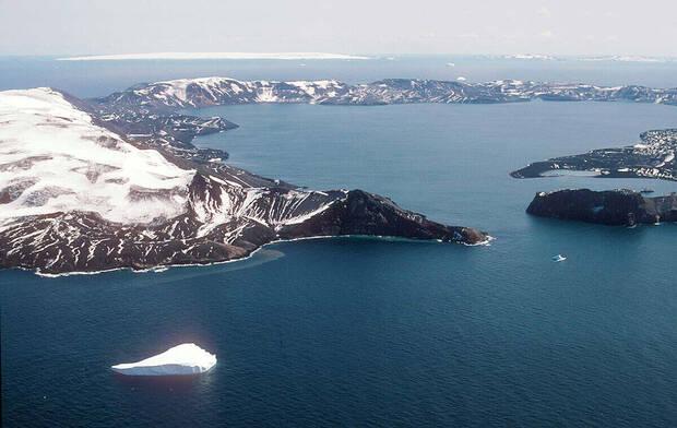 Isla Decepci�n en la Ant�rtida
